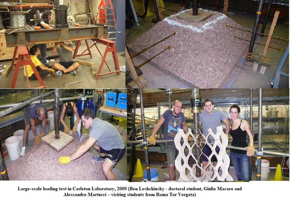 Large scale loading in Carleton lab Large scale loading in Carleton lab