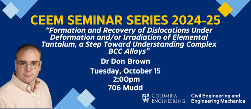 Ceem Seminar Series display banner
