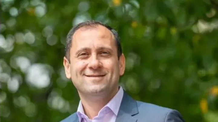 Man smiling