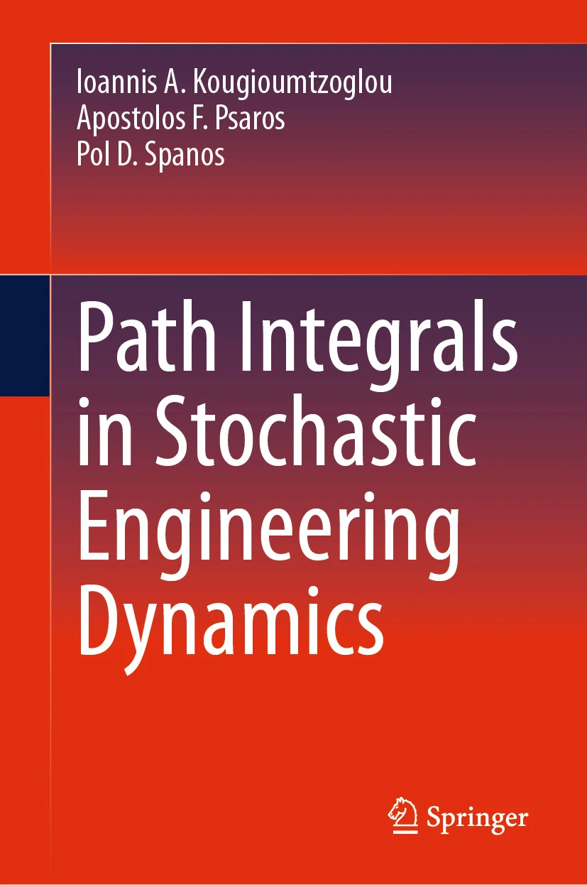 The front cover of Path Integrals in Stochastic Engineering Dynamics.